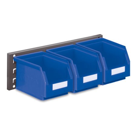 Kappes Wandschiene RasterPlan Schlitzplatten Set 7 RAL 7016