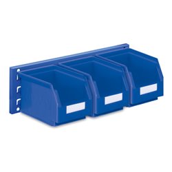 Kappes Wandschiene RasterPlan Schlitzplatten Set 7 RAL 5010