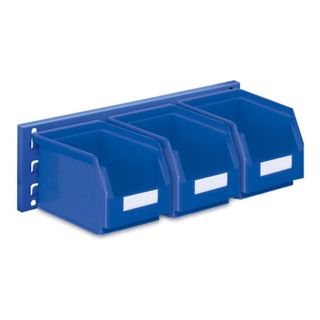 Kappes Wandschiene RasterPlan Schlitzplatten Set 7 RAL 5010