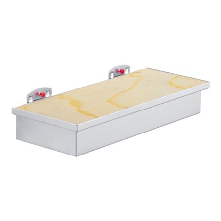 Kappes Werkzeugaufnahmebox RasterPlan mit Holzplatte alufarben