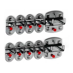 Kappes Werkzeughalter-Sortiment RasterPlan 10-teilig anthrazitgrau