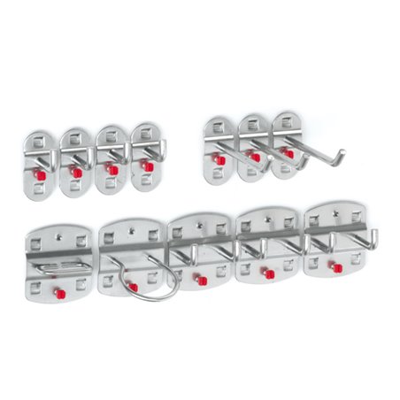 Kappes Werkzeughalter-Sortiment RasterPlan 12-teilig alufarben