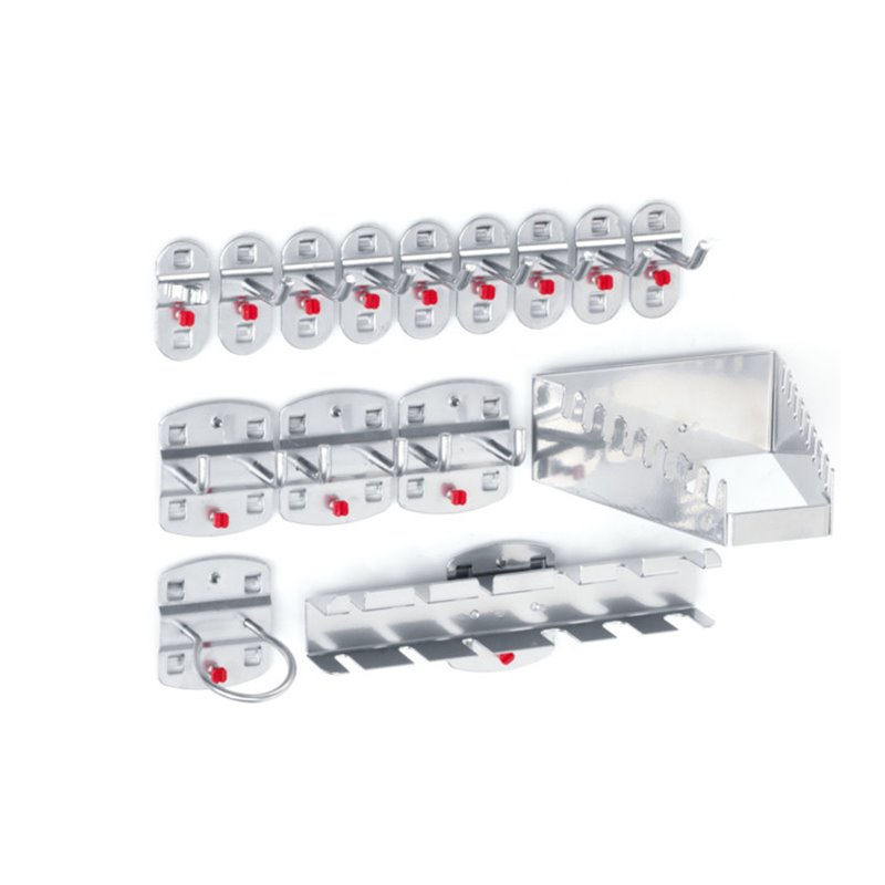 Kappes Werkzeughalter-Sortiment RasterPlan 15-teilig alufarben