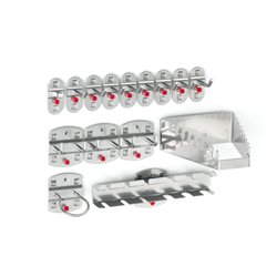 Kappes Werkzeughalter-Sortiment RasterPlan 15-teilig alufarben