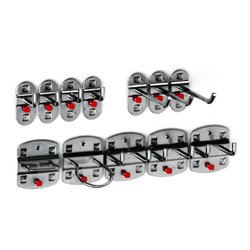 Kappes Werkzeughalter-Sortiment RasterPlan 12-teilig anthrazitgrau