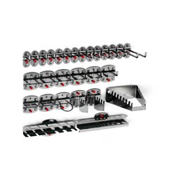 Kappes Werkzeughalter-Sortiment RasterPlan 28-teilig anthrazitgrau