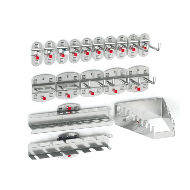 Kappes Werkzeughalter-Sortiment RasterPlan 18-teilig alufarben