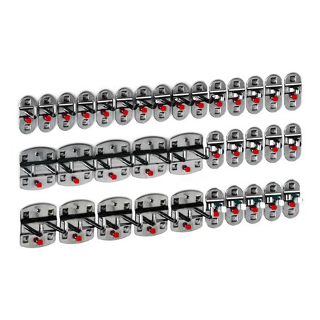 Kappes Werkzeughalter-Sortiment RasterPlan 35-teilig anthrazitgrau