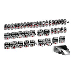 Kappes Werkzeughalter-Sortiment RasterPlan 42-teilig anthrazitgrau