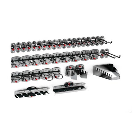 Kappes Werkzeughalter-Sortiment RasterPlan 40-teilig anthrazitgrau