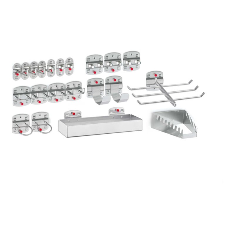 Kappes Werkzeughalter-Sortiment RasterPlan 21-teilig alufarben