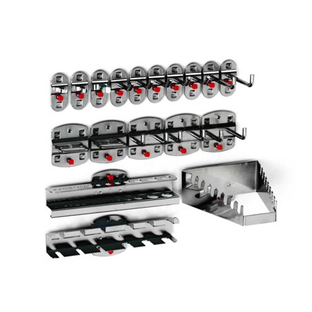 Kappes Werkzeughalter-Sortiment RasterPlan 18-teilig anthrazitgrau