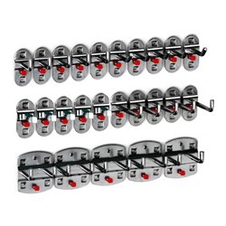 Kappes Werkzeughalter-Sortiment RasterPlan 25-teilig anthrazitgrau