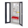 Kappes Werkzeugschrank RasterPlan Mod. 5 T410 mm RAL 7035/7016 Sichtfenstertüren
