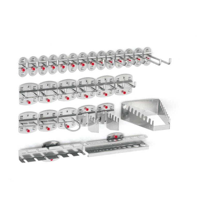 Kappes Werkzeughalter-Sortiment RasterPlan 28-teilig alufarben