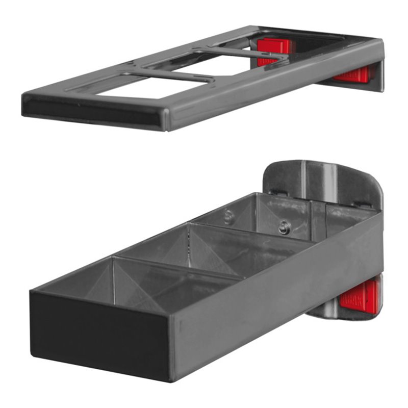 Kappes Kombinationshalter RasterPlan/ABAX 2-teilig L150 x B55 mm anthrazitgrau