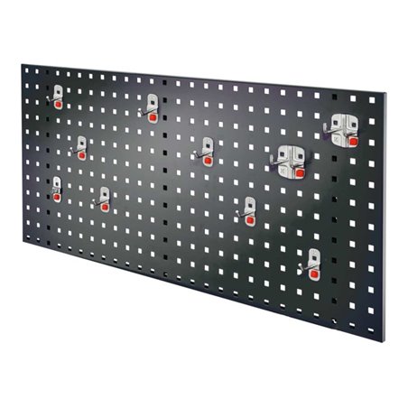 Kappes Lochplatten RasterPlan/ABAX Einsteigerset 1 RAL 7016 mit Ausstattung