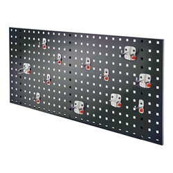 Kappes Lochplatten RasterPlan/ABAX Einsteigerset 2 RAL 7016 mit Ausstattung