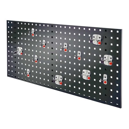 Kappes Lochplatten RasterPlan/ABAX Einsteigerset 2 RAL 7016 mit Ausstattung