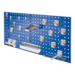 Kappes Lochplatten RasterPlan/ABAX Einsteigerset 7 RAL 5010 mit Ausstattung