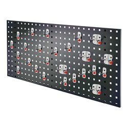 Kappes Lochplatten RasterPlan/ABAX Einsteigerset 8 RAL 7016 mit Ausstattung