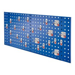 Kappes Lochplatten RasterPlan/ABAX Einsteigerset 8 RAL 5010 mit Ausstattung