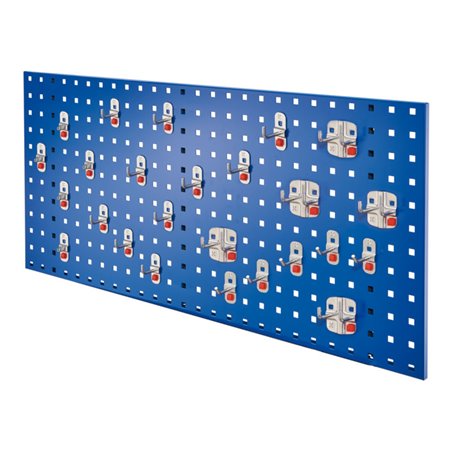 Kappes Lochplatten RasterPlan/ABAX Einsteigerset 8 RAL 5010 mit Ausstattung