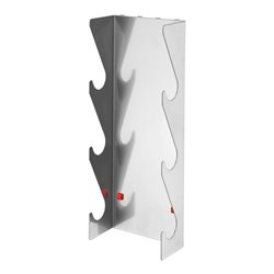 Kappes Rohrhalter RasterPlan/ABAX 3-fach alufarben