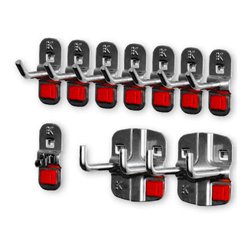 Kappes Werkzeughalter-Sortiment RasterPlan/ABAX 10-teilig anthrazitfarben