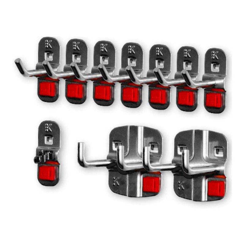 Kappes Werkzeughalter-Sortiment RasterPlan/ABAX 10-teilig anthrazitfarben