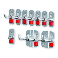 Kappes Werkzeughalter-Sortiment RasterPlan/ABAX 10-teilig alufarben