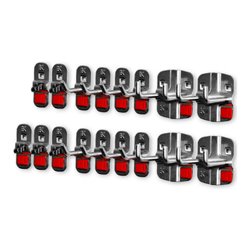 Kappes Werkzeughalter-Sortiment RasterPlan/ABAX 17-teilig anthrazitgrau