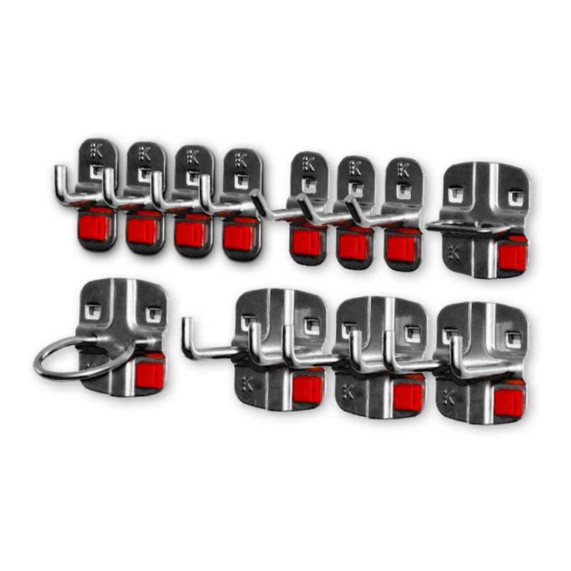 Kappes Werkzeughalter-Sortiment RasterPlan/ABAX 12-teilig anthrazitgrau