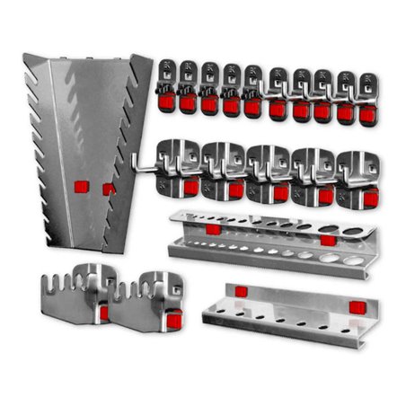 Kappes Werkzeughalter-Sortiment RasterPlan/ABAX 20-teilig anthrazitgrau