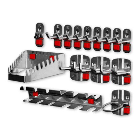 Kappes Werkzeughalter-Sortiment RasterPlan/ABAX 15-teilig anthrazitgrau