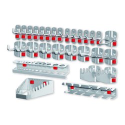 Kappes Werkzeughalter-Sortiment RasterPlan/ABAX alufarben