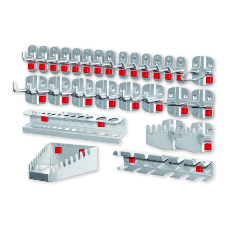 Kappes Werkzeughalter-Sortiment RasterPlan/ABAX alufarben