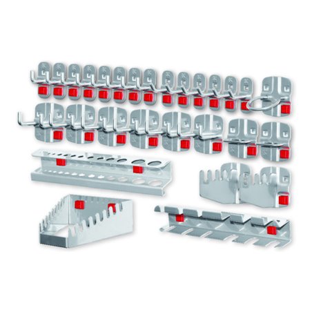 Kappes Werkzeughalter-Sortiment RasterPlan/ABAX alufarben