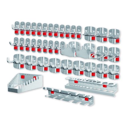 Kappes Werkzeughalter-Sortiment RasterPlan/ABAX 40-teilig alufarben