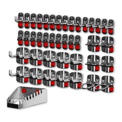 Kappes Werkzeughalter-Sortiment RasterPlan/ABAX 42-teilig anthrazitgrau