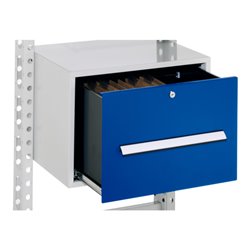 Kappes Schublade H400 mm für Hängemappen inkl. Schienen für ErgoPlus Steharbeitsplatz