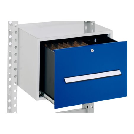 Kappes Schublade H400 mm für Hängemappen inkl. Schienen für ErgoPlus Steharbeitsplatz