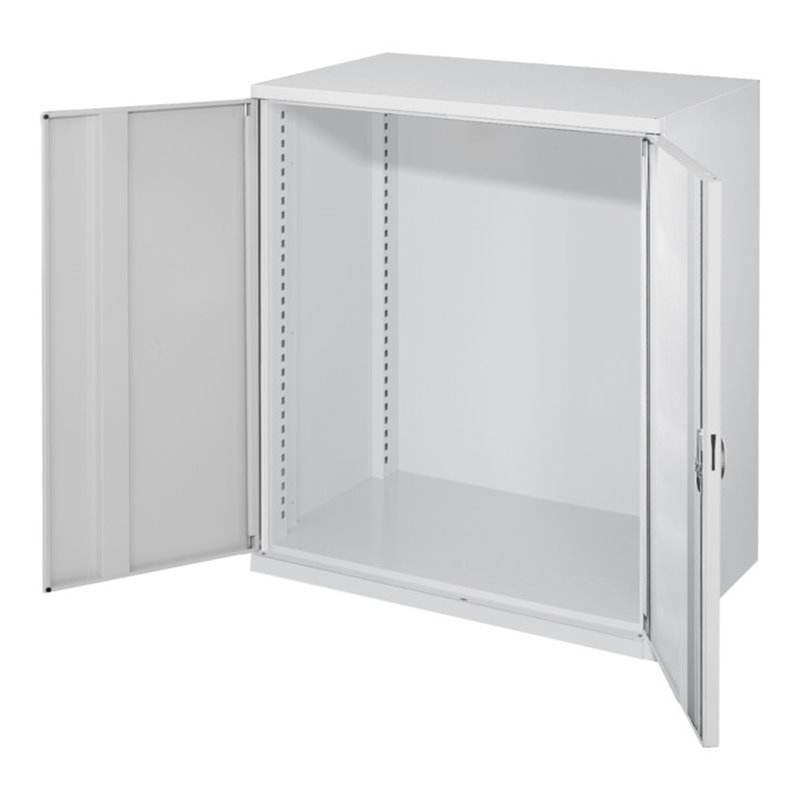 Kappes Schwerlastbeistellschrank Leergehäuse Mod. 60 RAL 7035 Vollblechtüren