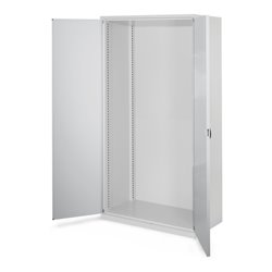 Kappes Schwerlastschrank Leergehäuse Mod. 40 RAL 7035 Doppelwandtüren