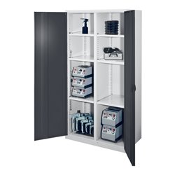 Kappes Schwerlastschrank MMT Mod. 51 RAL 7035/7016 Vollblechtüren