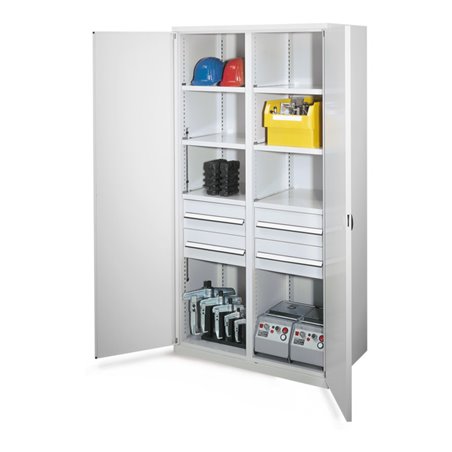 Kappes Schwerlastschrank MMT Mod. 52 RAL 7035 Doppelwandtüren