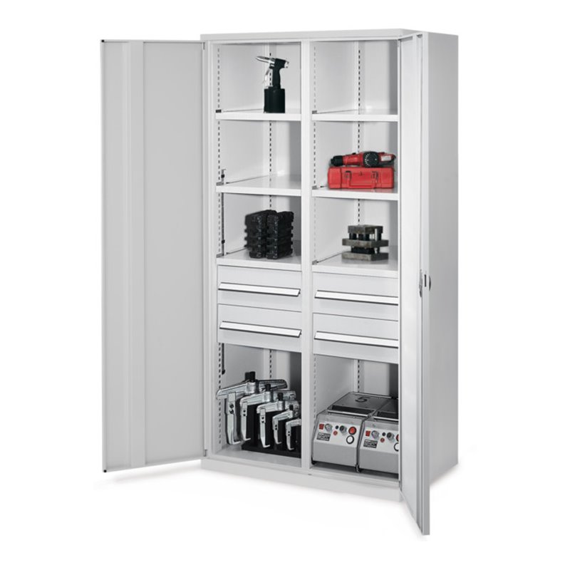 Kappes Schwerlastschrank MMT Mod. 52 RAL 7035 Vollblechtüren