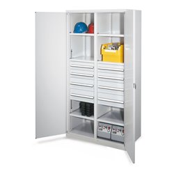 Kappes Schwerlastschrank MMT Mod. 54 RAL 7035 Doppelwandtüren