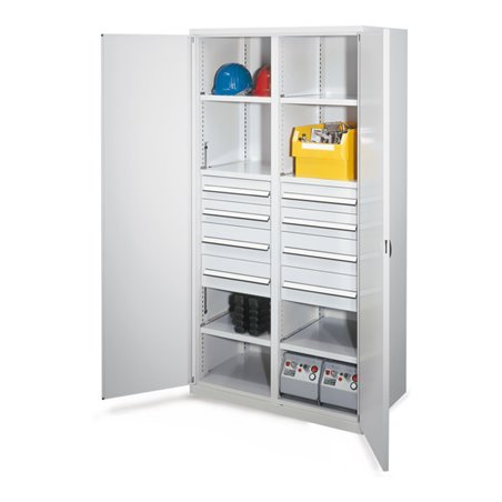 Kappes Schwerlastschrank MMT Mod. 54 RAL 7035 Doppelwandtüren