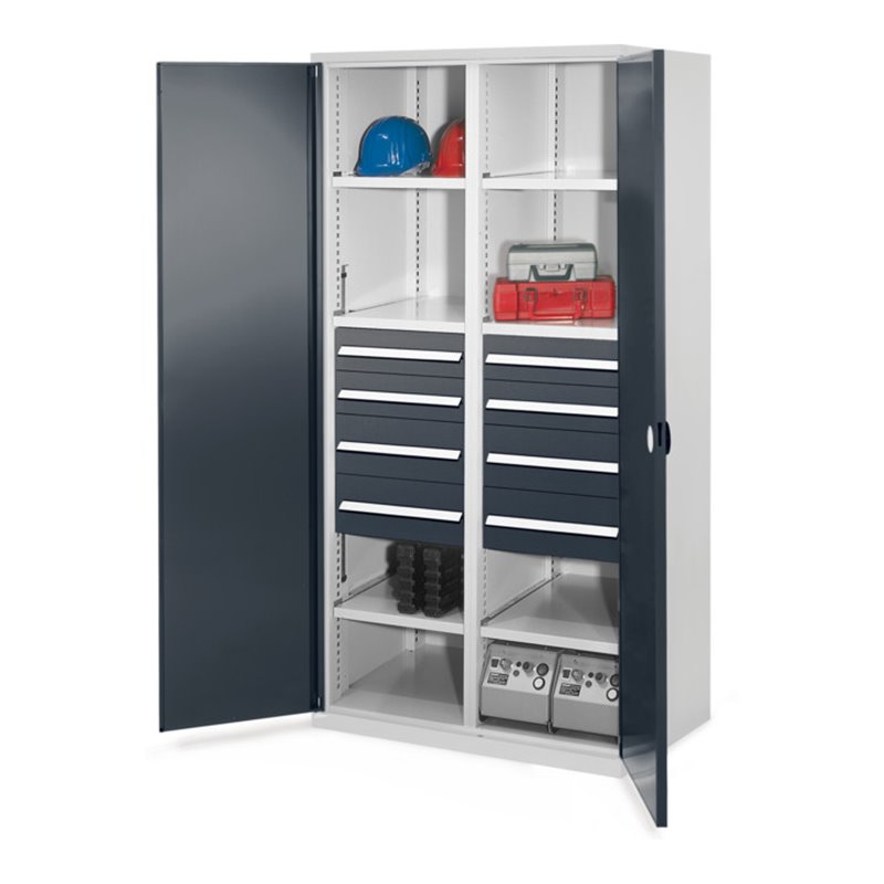 Kappes Schwerlastschrank MMT Mod. 54 RAL 7035/7016 Doppelwandtüren